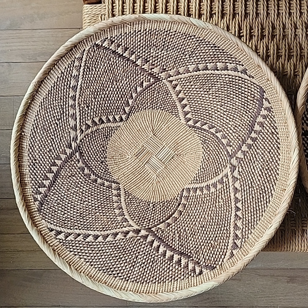 2 African baskets